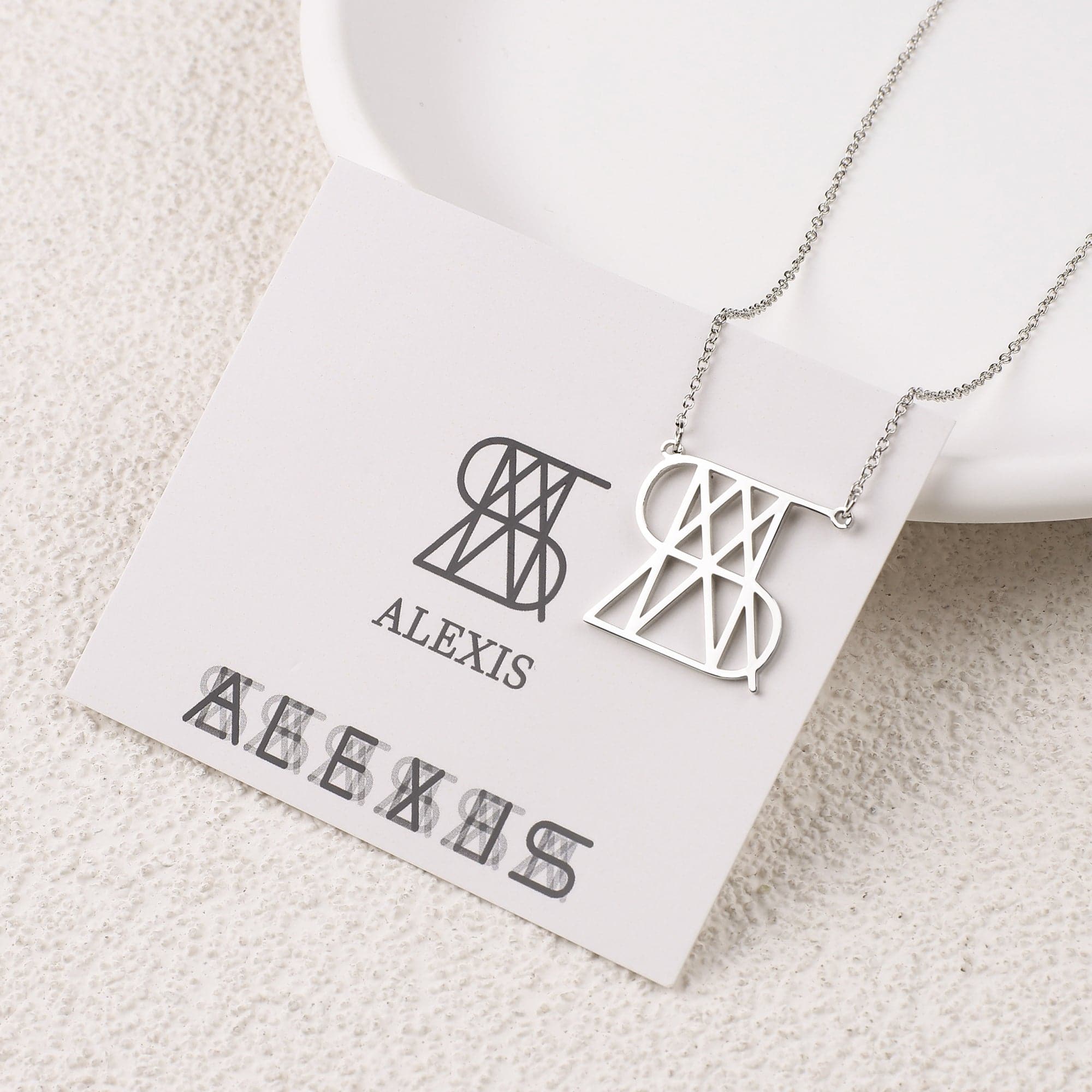 Minimalist Monogram Name Necklace