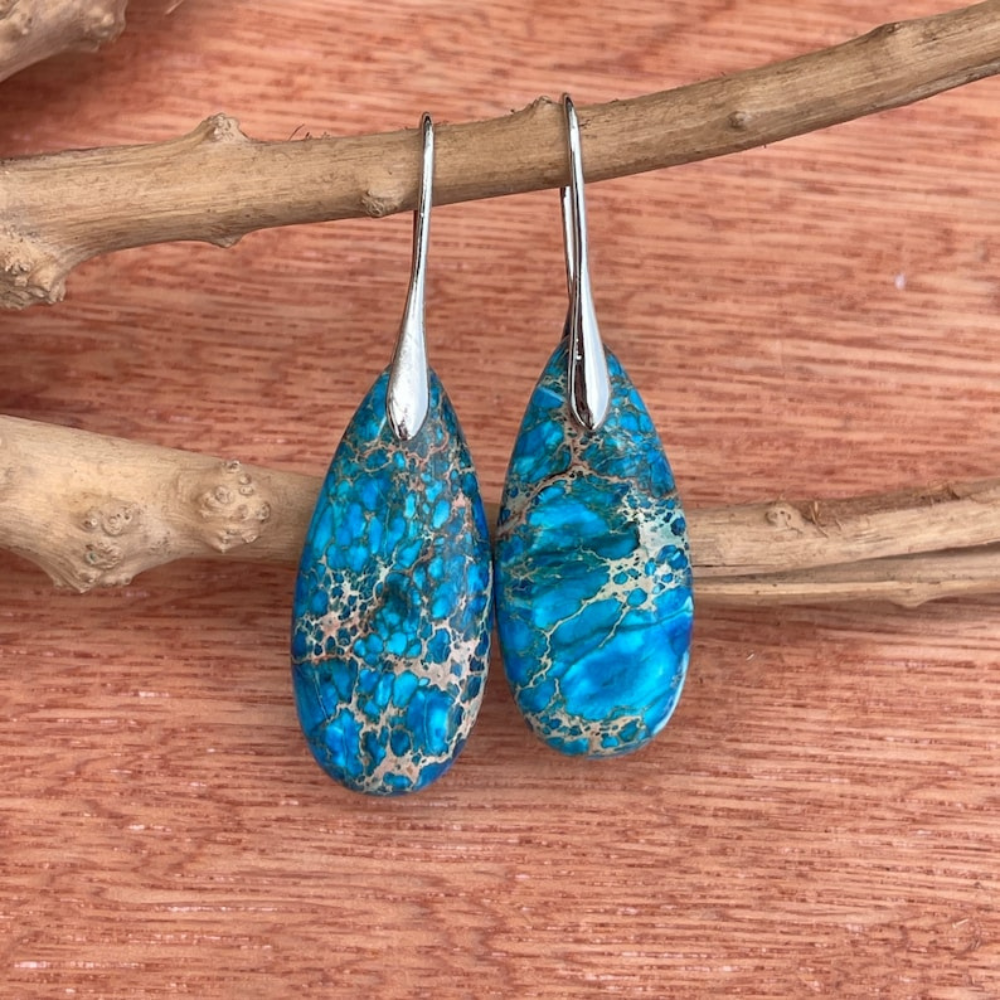 Giselle earrings - Natural stones