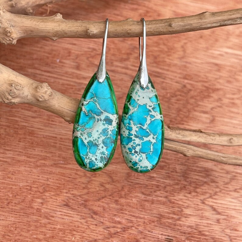 Elsje earrings - Natural stones