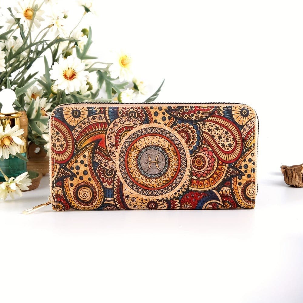 Alida Ietje Astro collection – wallet with zodiac sign