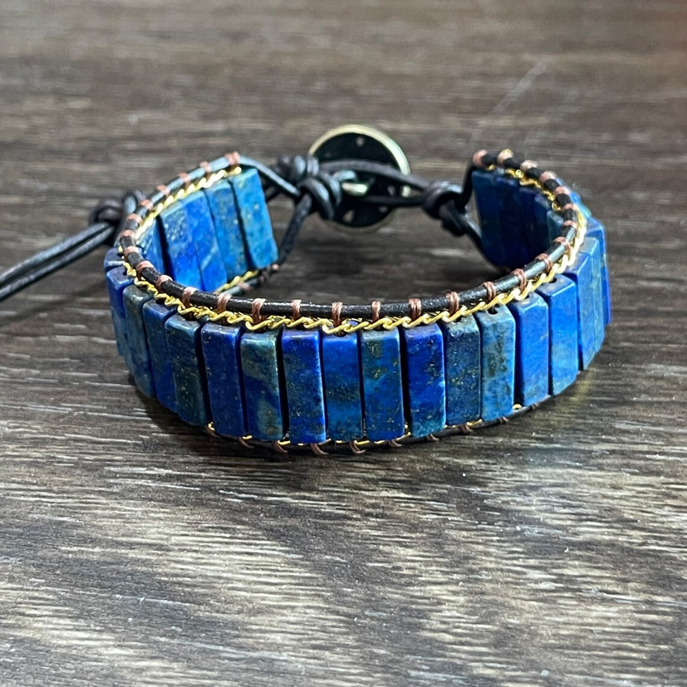 Morgan bracelet - Lapis lazuli natural stone