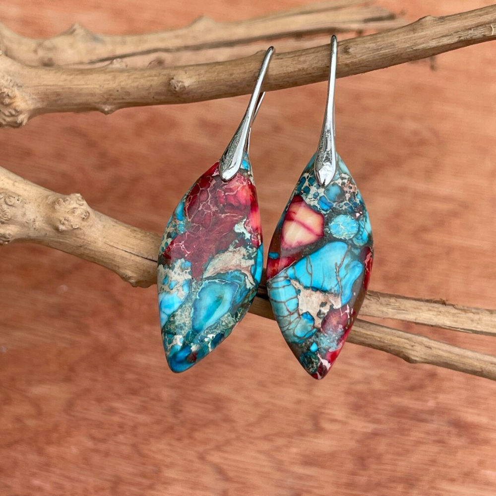 Jolanda earrings - Natural stones