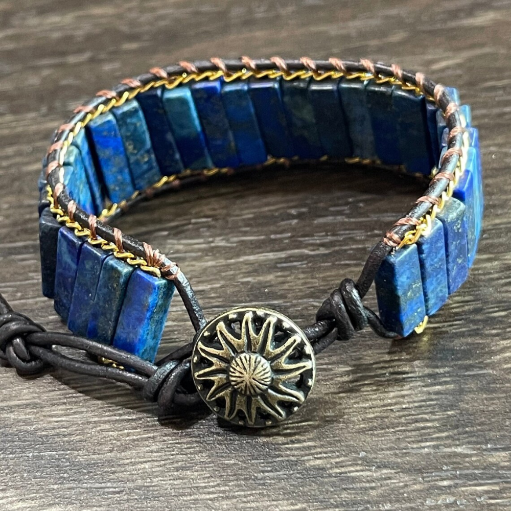 Morgan bracelet - Lapis lazuli natural stone