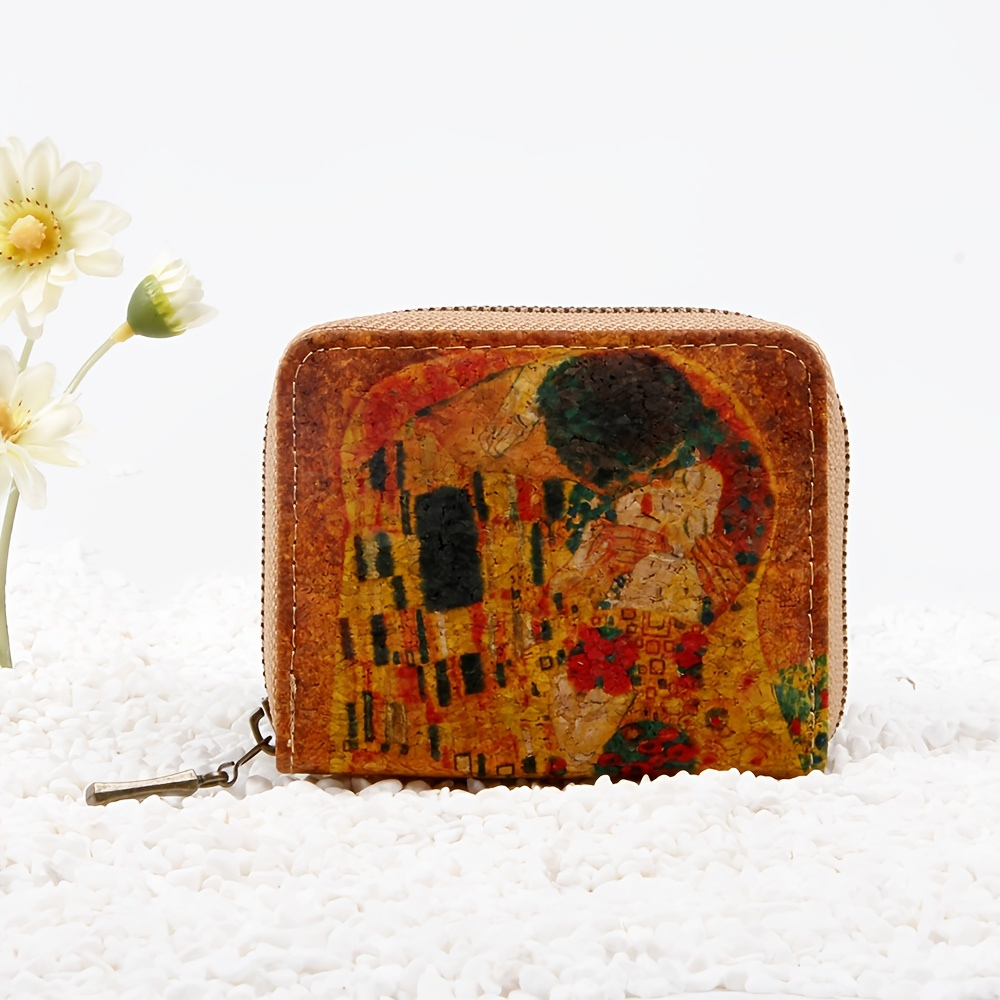 Van Gogh collection: cork wallet with Van Gogh painting