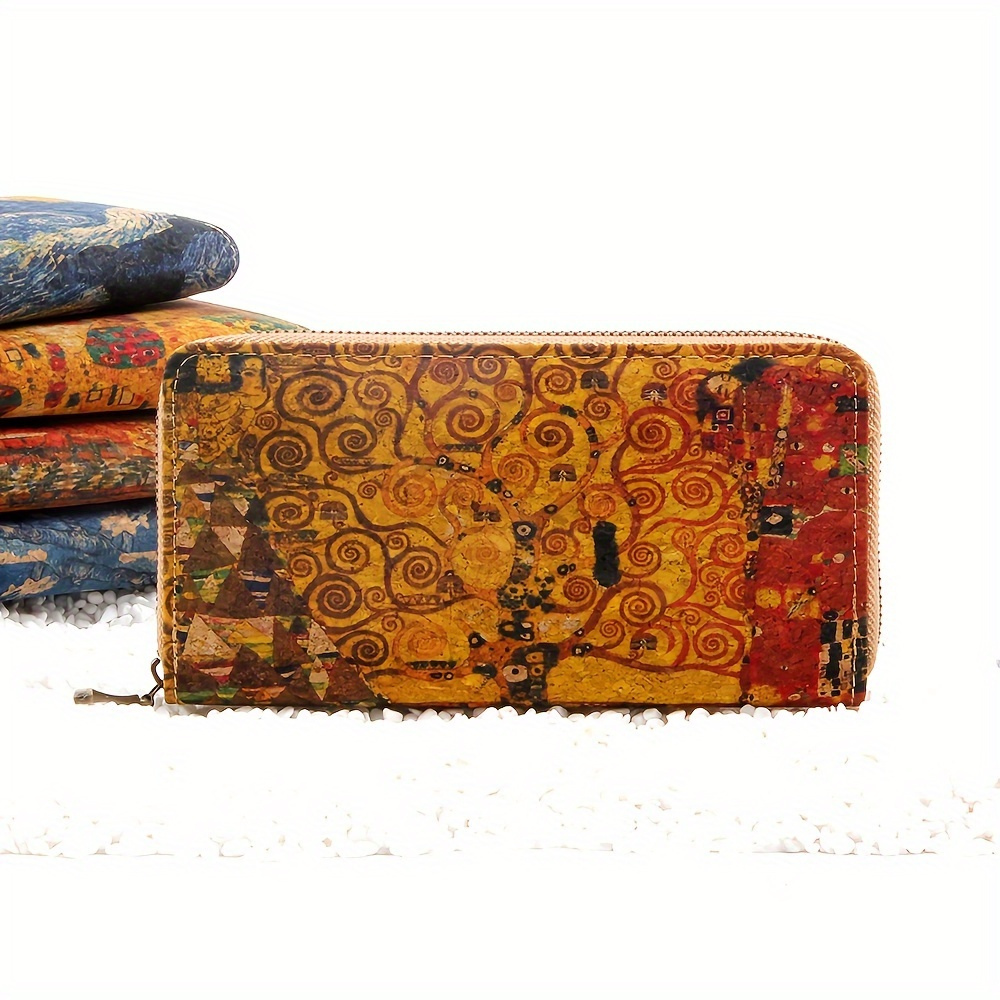 Van Gogh Collection - Cork wallet with artistic print