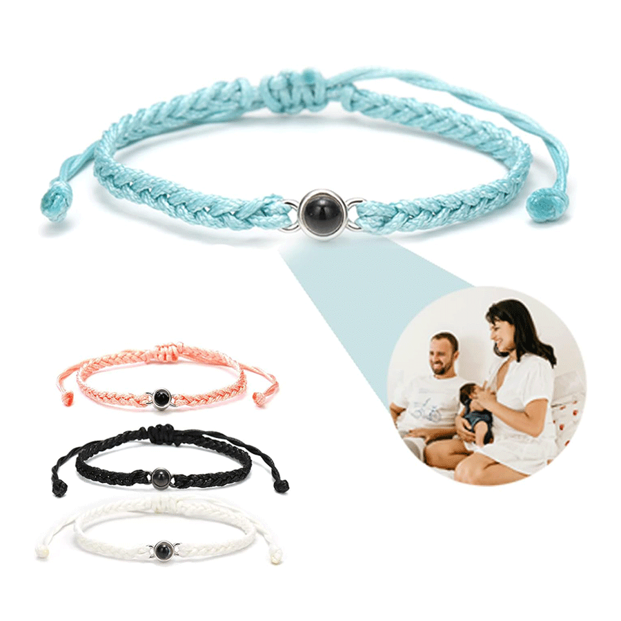 Personalized photo bracelets