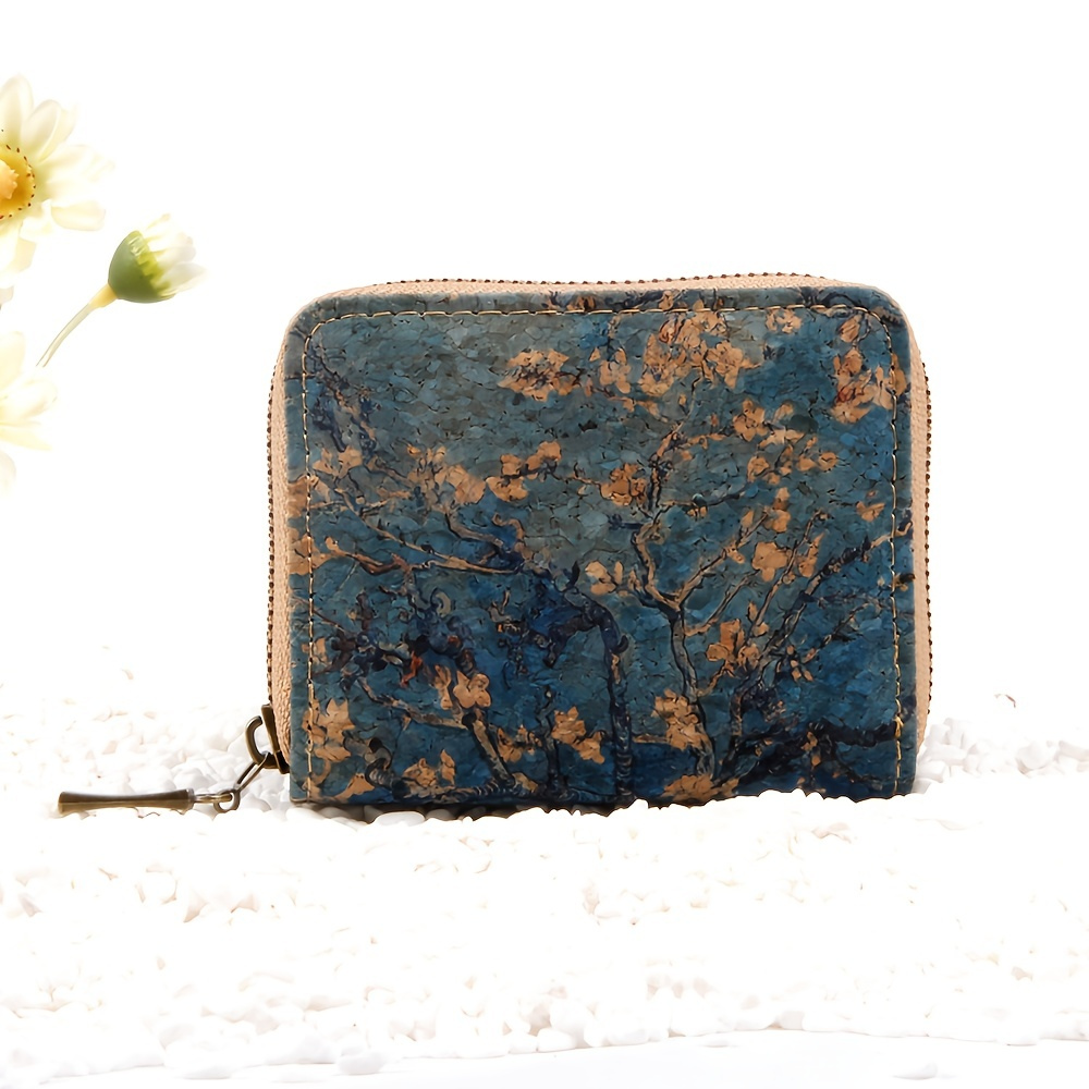 Van Gogh collection: cork wallet with Van Gogh painting