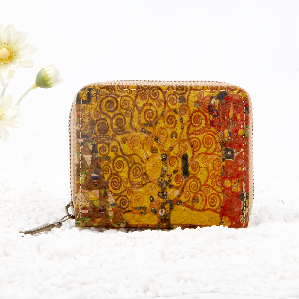 Van Gogh collection: cork wallet with Van Gogh painting