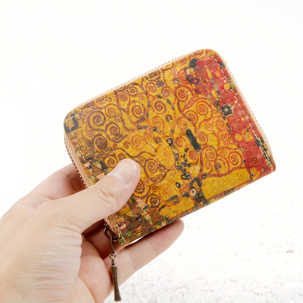 Van Gogh collection: cork wallet with Van Gogh painting