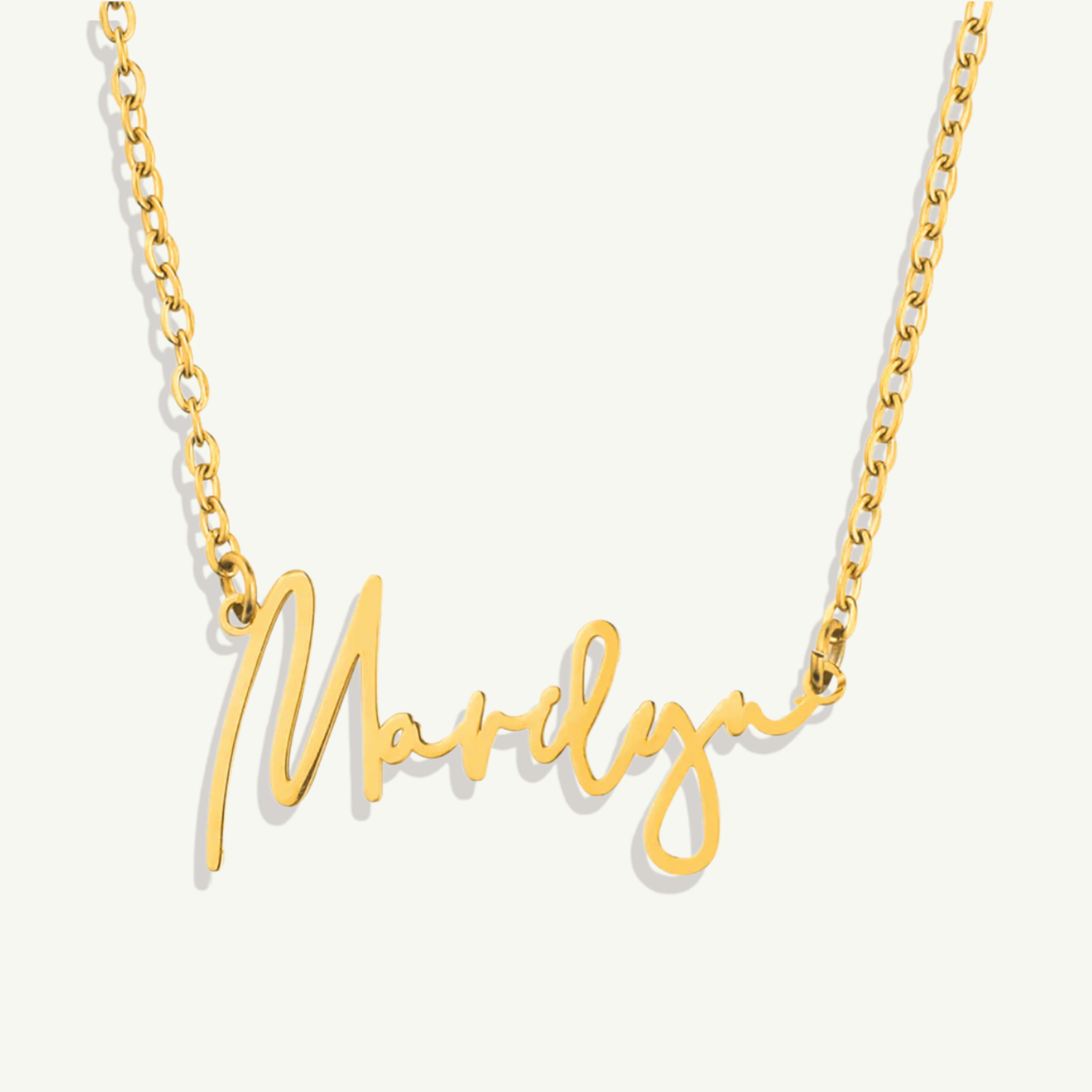 Monroe Name Necklace