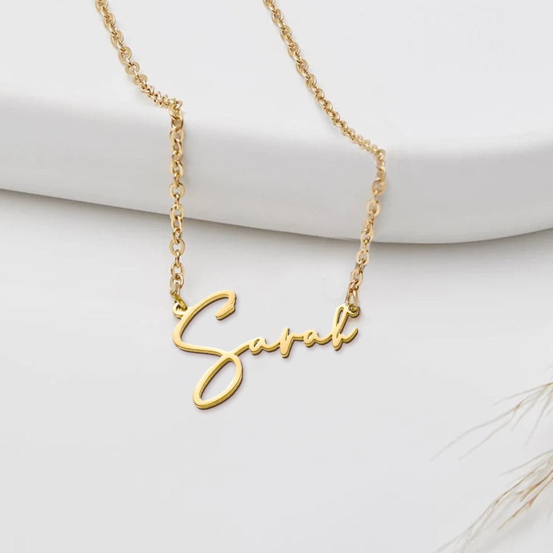 Monroe Name Necklace