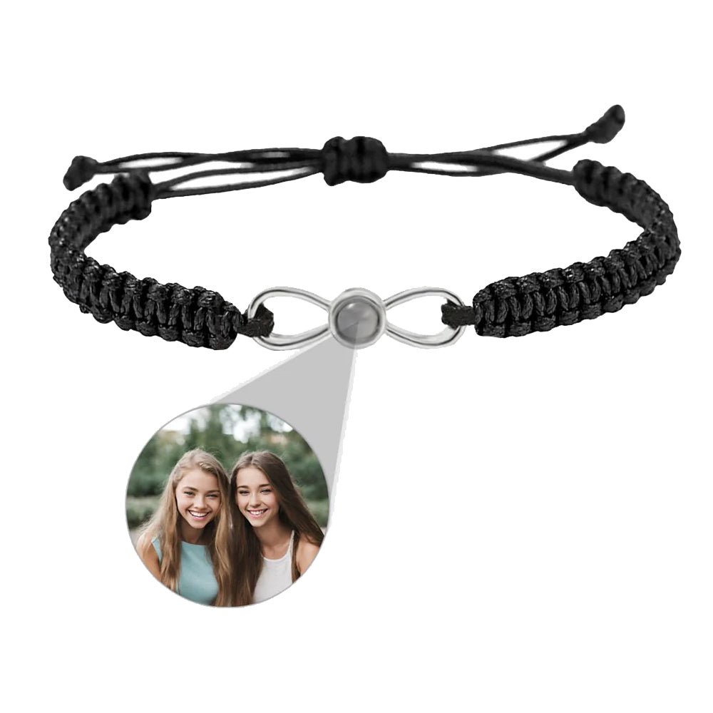 Infinity Photo Projection Bracelet